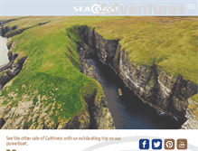 Tablet Screenshot of caithness-seacoast.co.uk